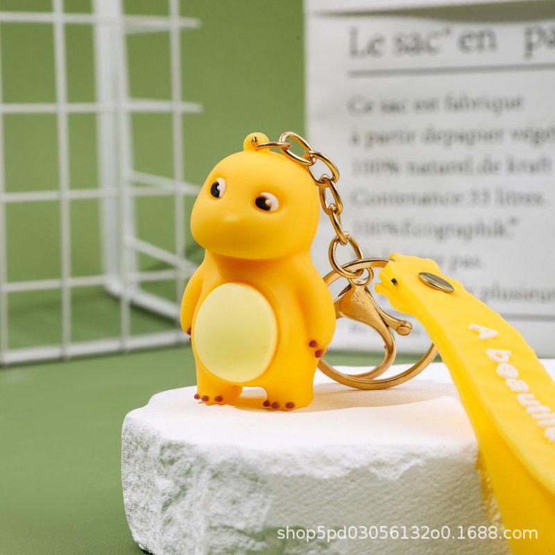 

Милый мультяшный брелок для ключей «Молочный дракон» для мужчин и женщин — очаровательная подвеска на сумку