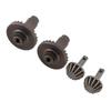 4pcs Original Steel Front Rear Axle Gear Set For HOBBYPLUS 1/18 4WD CP18P RC Car