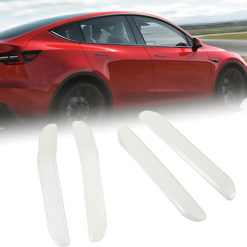 4PCS Door Guards or Crash Proof Car Door Corner Trim Strip Replacement For 2018 To 2023