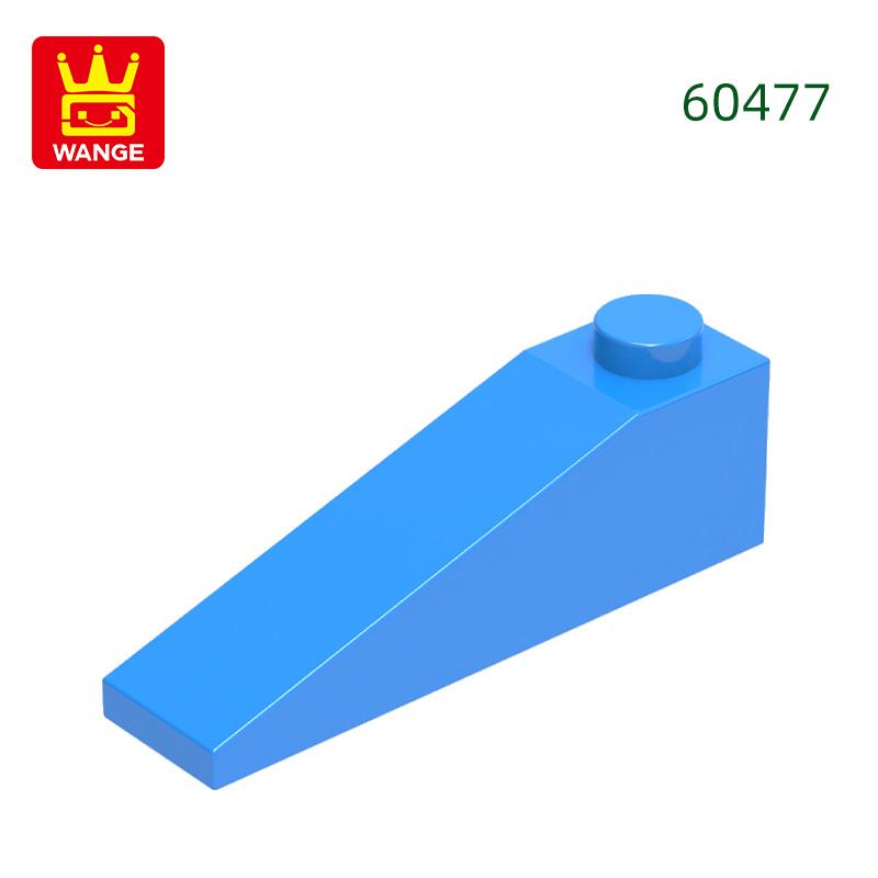 92Pcs/lot Slope 18°4x1 Roof Block Moc Hue Accessories Works With 60477 Brick DIY Children's Plaything Assembly Components
