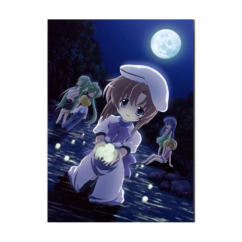 

Картины на холсте, домашний декор, настенные художественные принты, Higurashi No Naku Koro Ni, модульный аниме-постер в скандинавском стиле для гостиной 21*30cm