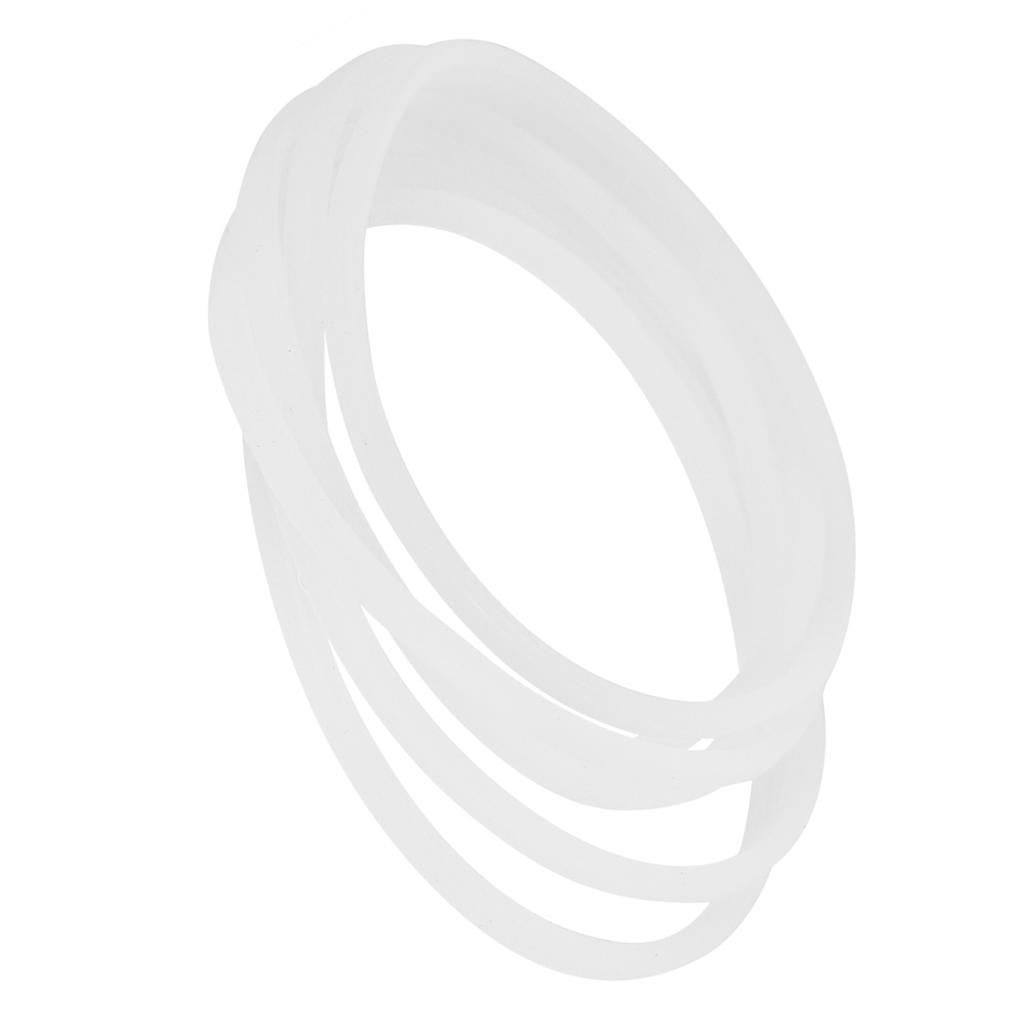 6Pcs New Replacement Gaskets Rubber Seal Ring For Magic Bullet Flat Cross Blade 6pcs