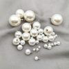10PCS Handmade Imitation Pearl ABS DIY Dangle Earrings Pendant Pearl Buttons for Sweater  Women