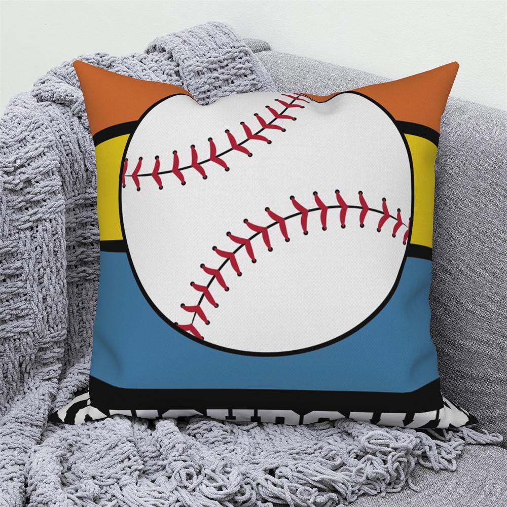 Pillowcase Home Sofa Car Decoration  Baseball Sports Cushion Cover