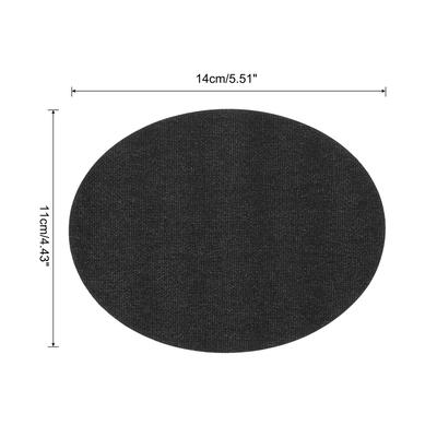 10 Pack Elbow Knee Iron-on Fabric Patches Repair Patches Oval Repair Patch Self-adhesive for Clothing Repair Crafts Repair Kit