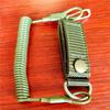 Premium Elastic Anti-Lost Lanyard - Spring Safety Strap For Keys, Flashlights And Hunting Gear 