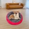 Cozy Pet Dog Bed Winter Warm Kennel with PP Cotton Filling Round Shape Dog Sleeping Bed for Cats Small Large Dogs