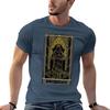 The Kinner Tarot Deck Tarot Card The High Priestess TShirt Novelty Print Casual Tee Shirt