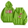 Women's Fashionable Casual Long-Sleeved Hooded Printed Sweatshirt