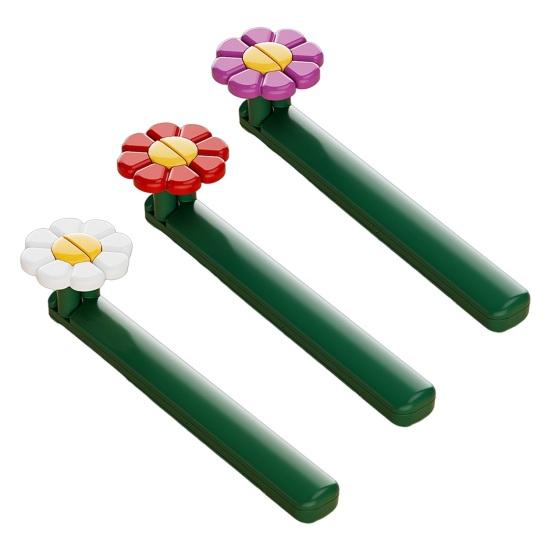 Bookshelf Three-Layer Staggered Display Stand Flower Decor Triangular Stable Support Portable Foldable Book Rack