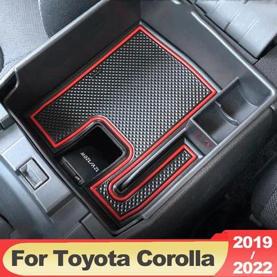 Auto Centrale Console Armsteun Box Opbergcontainer Organizer Houder Lade Voor Toyota Corolla E210 - 2022 12e Accessoires