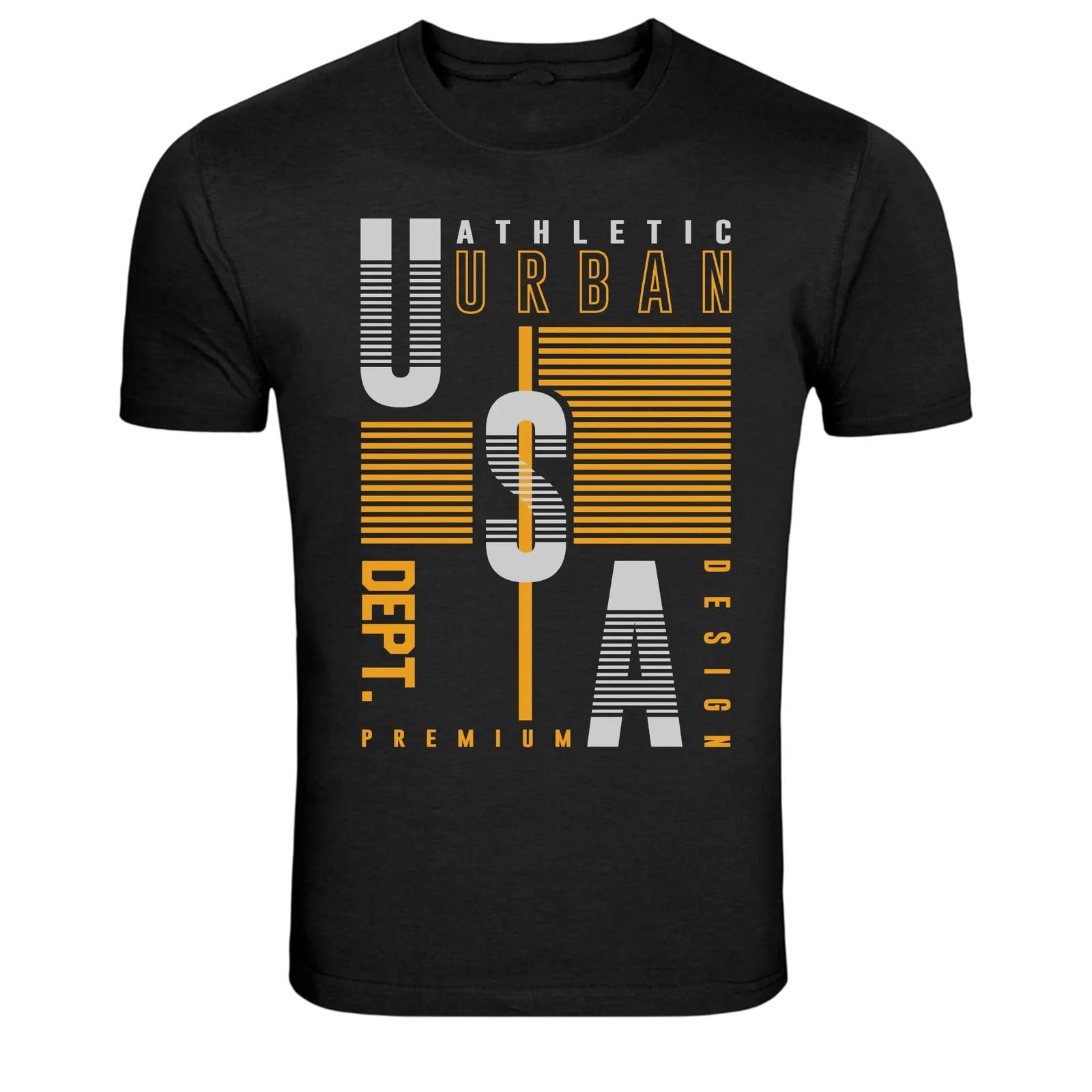 NYC Urban Style Premium Streetwear Typography Graphic Tee M