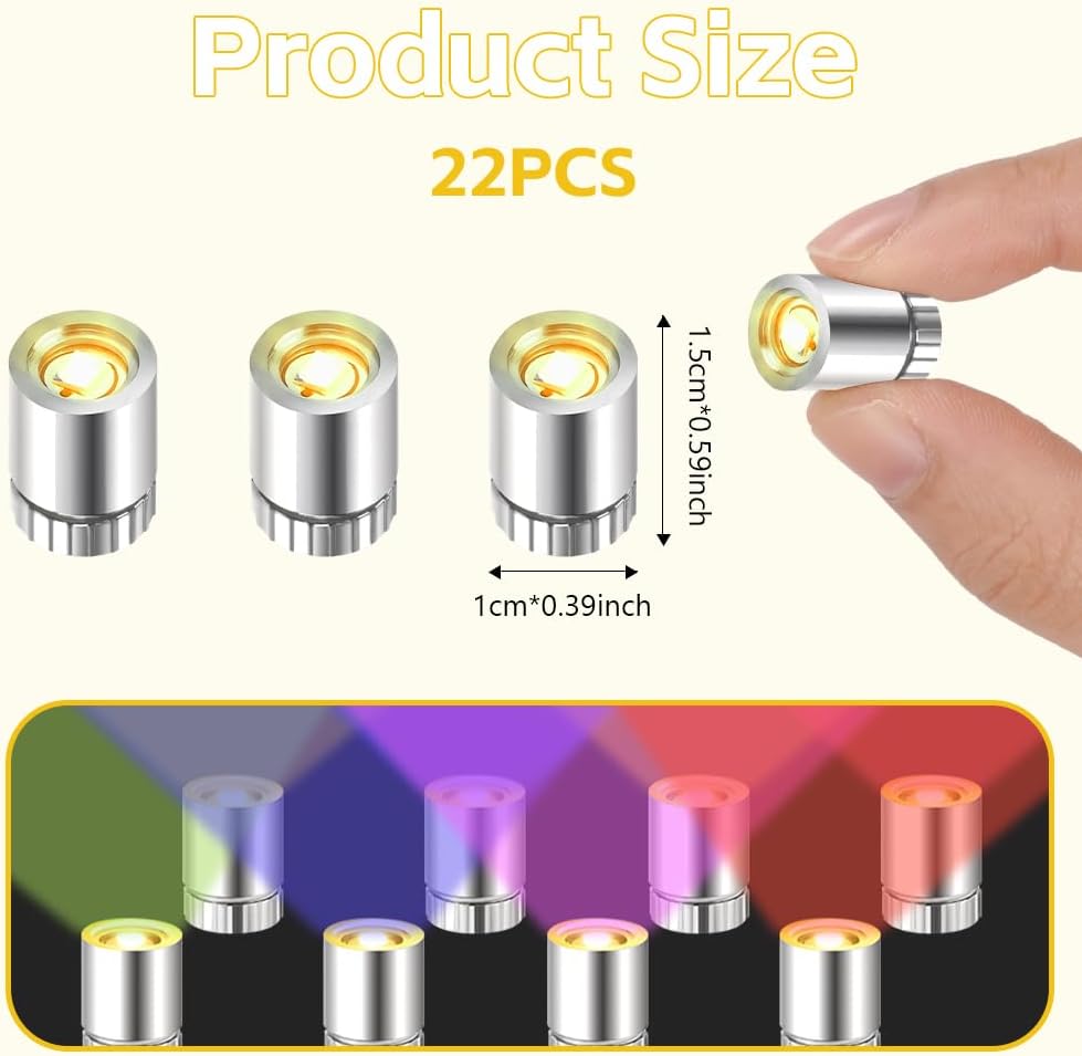 Waterproof Mini Led Lights: 10Pcs Small Bulb For Balloon, Paper Lantern, Floral Centerpiece, Wedding Party Event Decoration