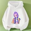 K-pop Demon Hunters Hoodies Boys Girls Long Sleeve Outerwear Saja Boys Print Hooded Coat for Children Fashion Pullover Kids Tops