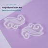 Poppy DIY Silicone Mold for Chinese Style Cloud and Wave Hanging Ornament