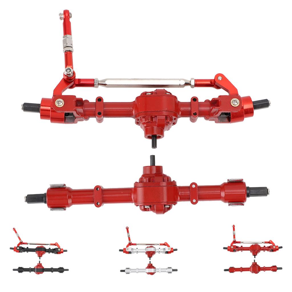 Metal Gear Axle Set Front and Rear Axle Replacement for D90 D91 D96 D99S MN90 MN96 MN99 MN99S FJ45 1