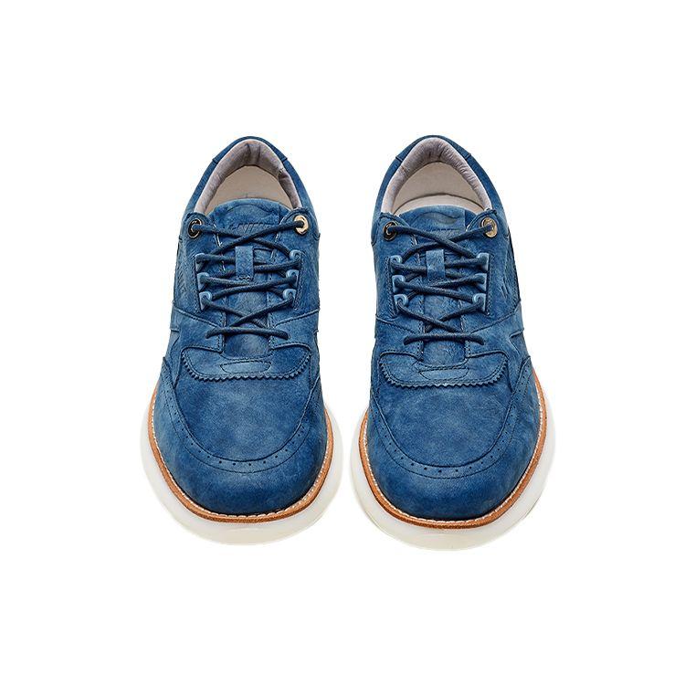Li-Ning 1990 Comfortable Low-Top Sports Casual Shoes Men Sneakers Blue ALFR117-1