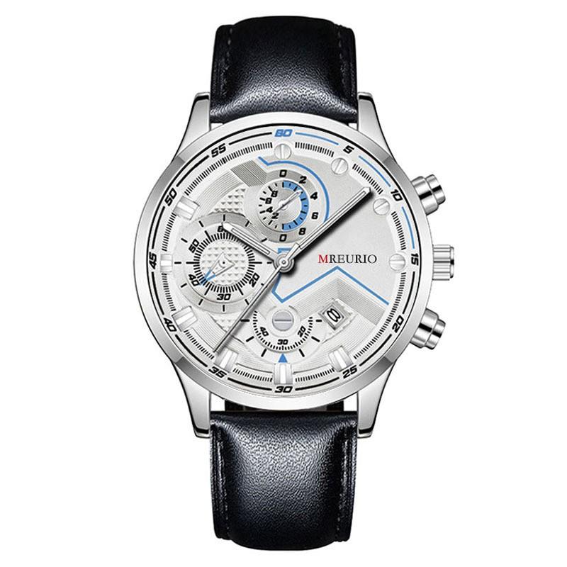 Men's Waterproof Luminous Running Alarm Clock Watch