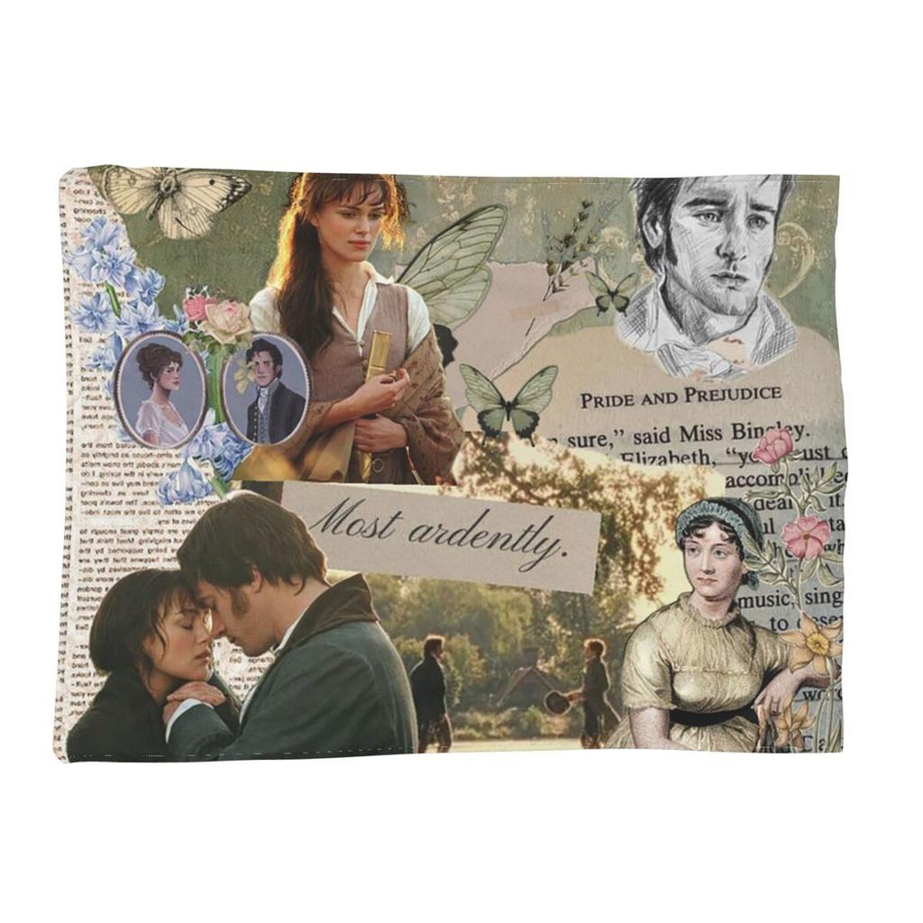 90s Fitzwilliam Darcy Pride And Prejudice Blanket Soft Warm Flannel Throw Blanket Bedding for Bed Livingroom Picnic Travel Home