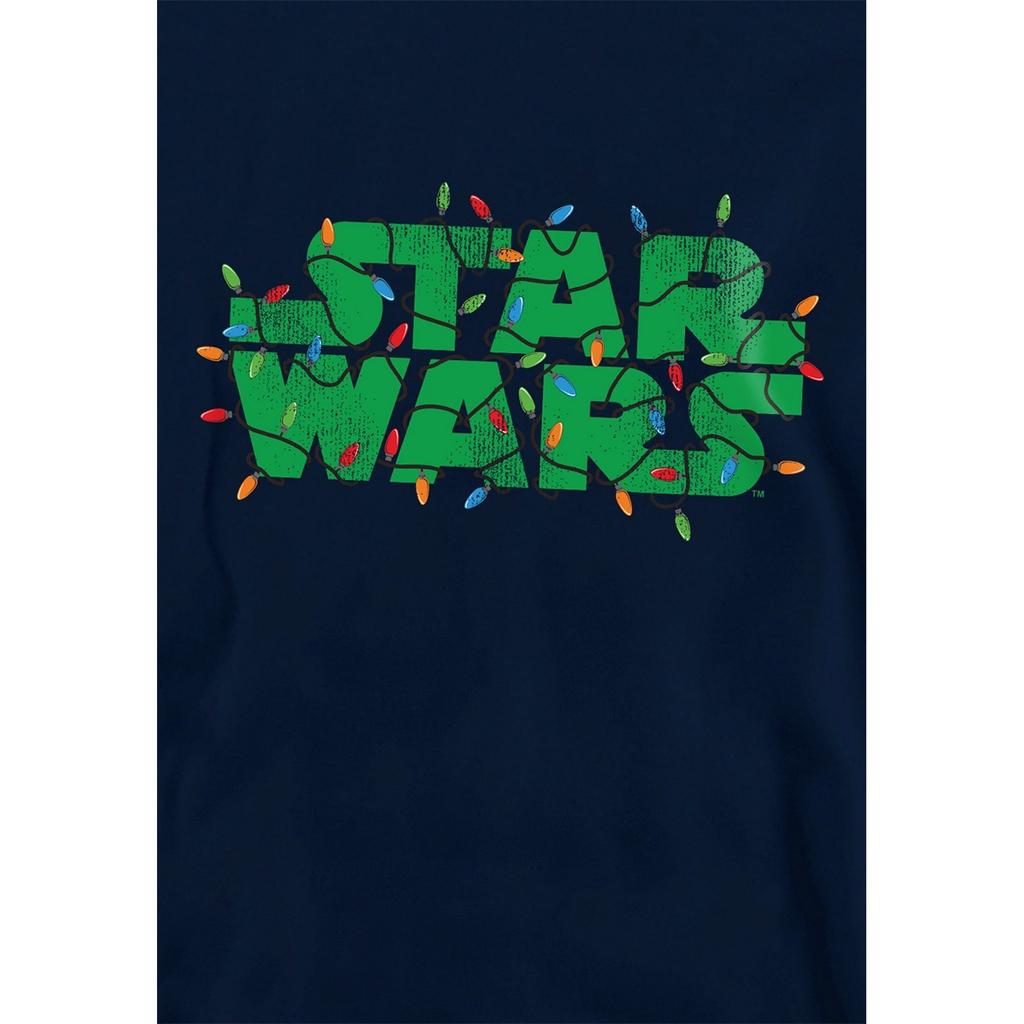 Star Wars Childrens/Kids Christmas Lights Logo Hoodie