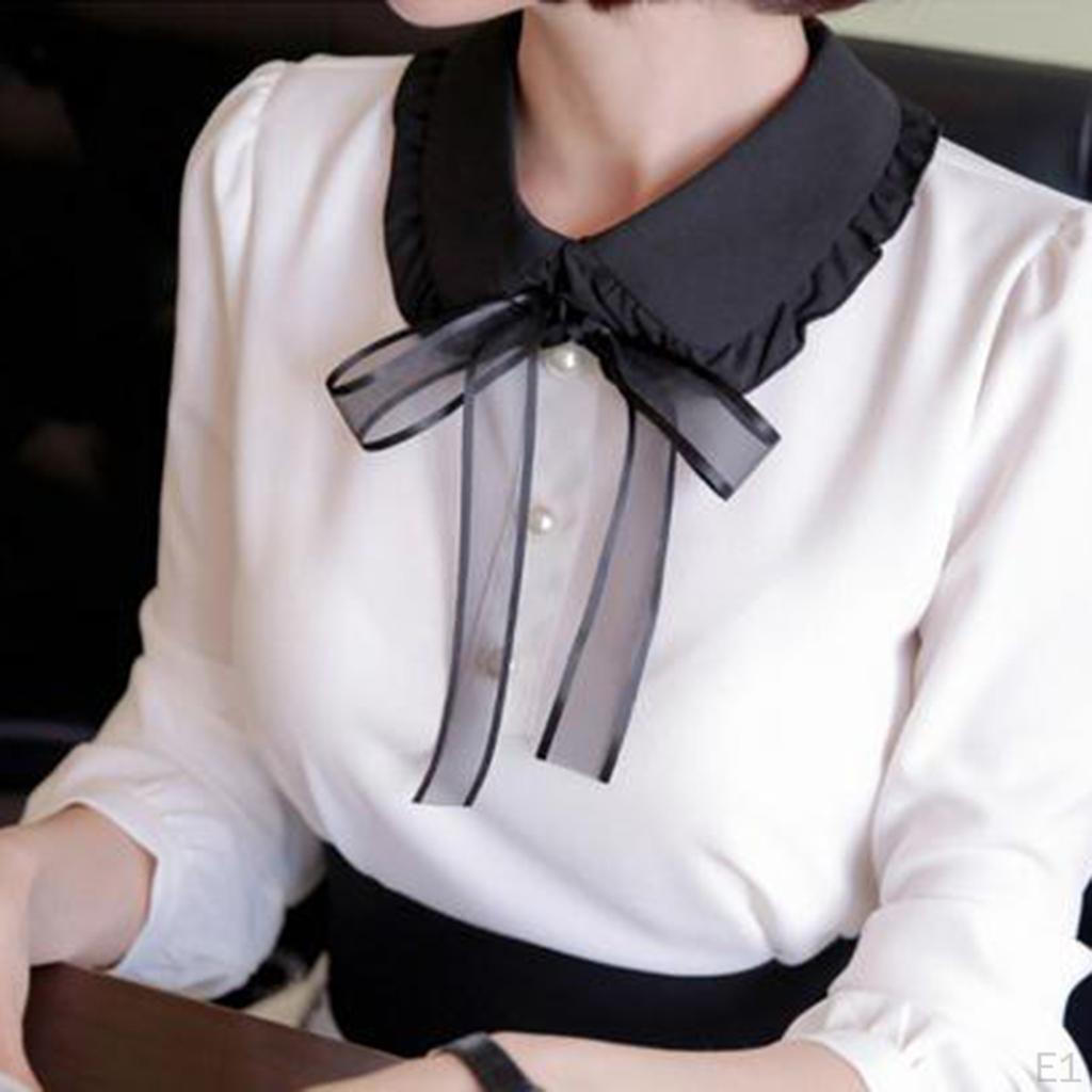 Choker Necklace Women Detachable Lapel