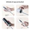 Silicone Milk Bottle Brush Long Handle Drink Bottle Clean Brush Cup Scrubber Glass Cleaner Kitchen Cleaning Tool