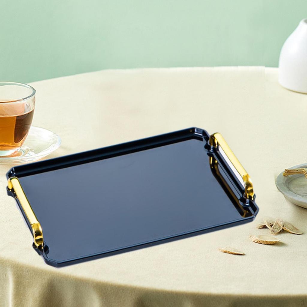 Elegant Bathroom Serving Tray, Modern Vanity Tray
