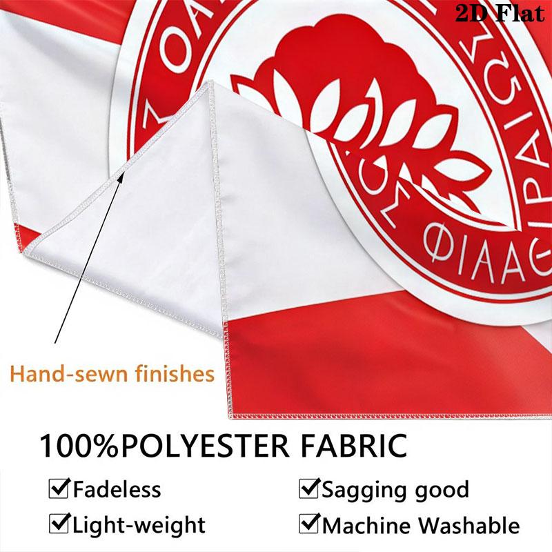 Olympiacos Wall Hanging Printed Fabric Blanket Decorative Tapestries for Bedroom Living Room Home Decor