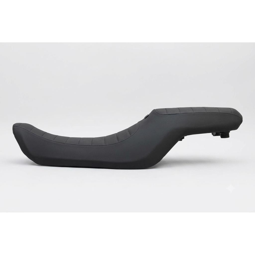 Royal Enfield "Scram 411 Black Dual Seat"