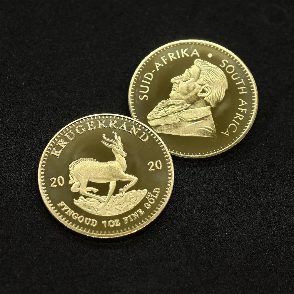 Presidential Commemorative Coin, South African Kruger, Gold and Silver Coins, Commemorative Medal