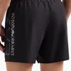 Emporio Armani EA7 SS25 Lace Letter Print Beach Shorts Men Shorts Black 7M000550-AF14497-MC026