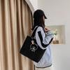 Corduroy women's bag 2 new shoulder bag casual simple handbag