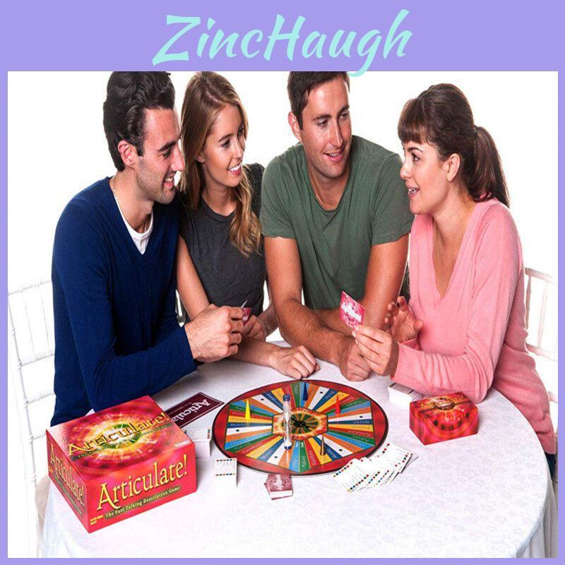 Exciting Family Fun Articulate Game Featuring Fast Talking Description