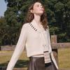 Betu Women's Scarf Collar Knit Top