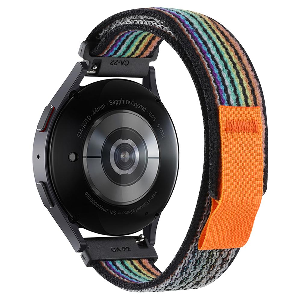 KALEBOL KLB-YJNLHH-001 For Samsung Galaxy Watch6/Watch6 Classic Nylon Straps 20mm Watch Band Loop Fastener