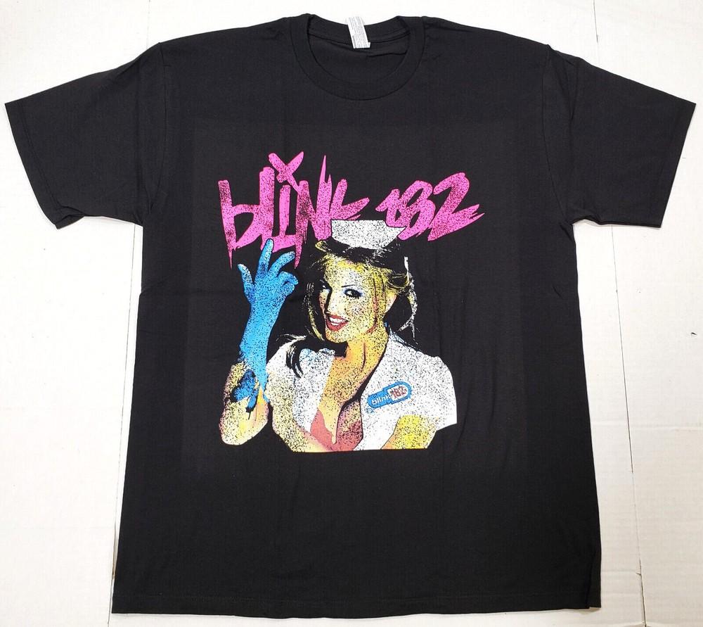 BLINK 182 T-shirt So Cal Alternatice Punk Rock Distressed Tee Men Black New Unisex T-Shirt XL