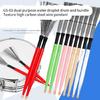 1Pair Double Head Drum Brush Carbon Steel Wire Brush Percussions Drum Stick