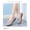 Women's Summer Fashion Outerwear: Versatile, Perforated and Breathable Large-sized Sandals for Middle-aged and Elderly Mothers