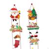 Christmas Door Banners Hanging Banner Couplet Front Plaque Pendant for