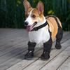Dog Suspender Boots Connected Dog Rain Shoes Waterproof Doggy Booties Adjustable Dog Paw Protectors
