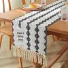 Zhishi Nordic Cotton Linen Table Runner