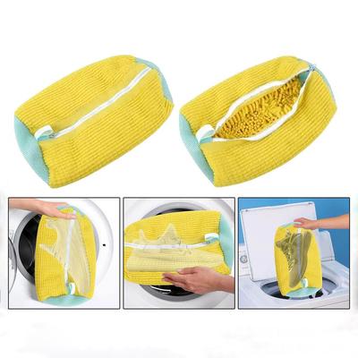 Reusable Shoe Cleaning Bag for Washing Machine Durable Sneaker Washing Bag for Washer and Dryer For Household Cleaning