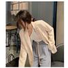 Chic and Elegant Ladies' Short Suit Jacket with High-end Vibes for Early Spring, Trendy Korean Style Suit Perfect for Petit