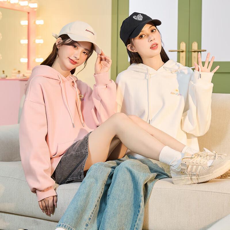 TonLion Women's Loose Fit Plush Lined Hooded Sweatshirt