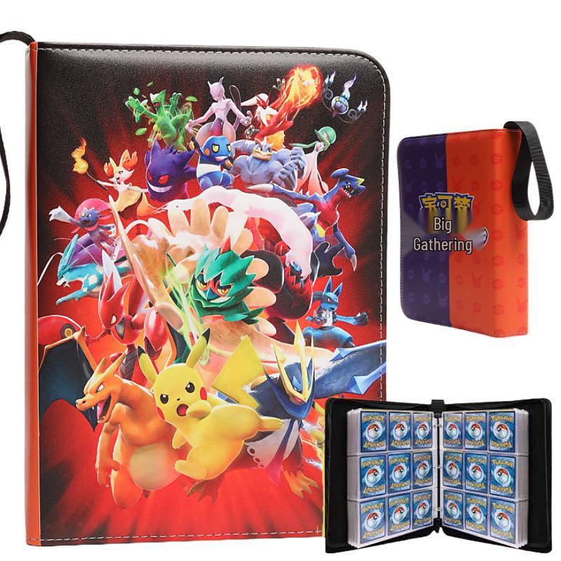 Pokémon & Yu-Gi-Oh Card Collection Storage Book