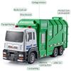 Simulation Fire Truck Ladder Truck Sprinkler Truck Sanitation Truck Alloy Engineering Vehicle Children's Car Model Toy