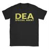 Men Womens DEA Special Agent US Federal Interdiction Agency T Shirts Pure Cotton Clothes Short Sleeve Tees Plus Size TShirts