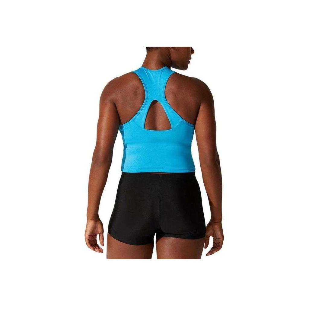 Asics Track Running Comfortable Casual Sports Vest Women Tops Blue 2092A246-403