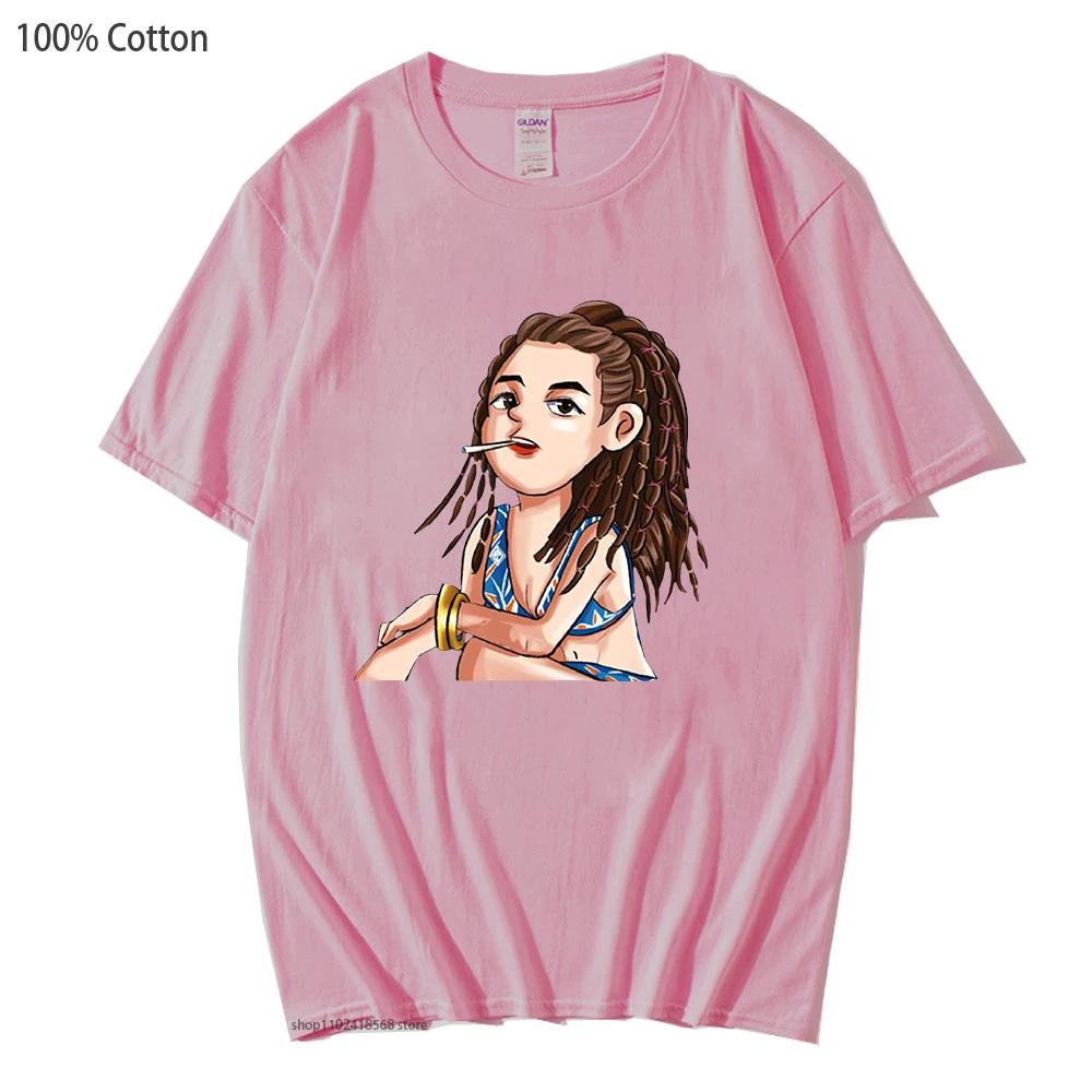 Kuina Hikari Tshirts  Anime Alice In Borderland T-Shirts Women Harajuku Tees Short Sleeve Clothes Men Y2k Shirt Cotton Tops