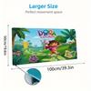 Explorer Dora Color Mouse Pad Large Gaming Table Cushion Non-slip Laptop Tablet Big Mousepad XXL Mat Mini PC Playmat With Lock edge